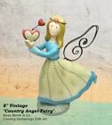 8" Vintage "Country Angel" Fairy Figurine Folk Art Russ Berri Country Gatherings