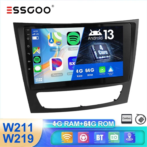 Autoradios mit Touchscreen, Android für E-Klasse