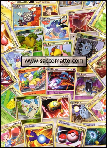 Lotti misti di carte gioco collezionabili Pokémon in inglese