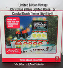 Christmas Village HOUSE Boat or Night light cape cod Boston Miami Key West beach