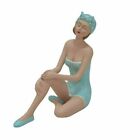 Retro / Vintage Bathing Beauty Art Deco Miami Beach Nautical Mermaid Figurine  