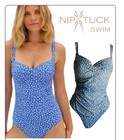 Nip Tuck Joanne Twist Front Design Tummy Control One Piece Swimsuit Size 8
