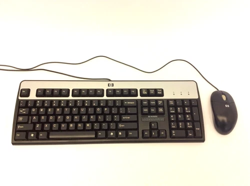 HP Mini paquetes de Teclado y Mouse de computadora