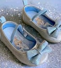 Disney Princess Baby girl  size 3 Slip On Mary Jane ballet flats Holiday Shoes