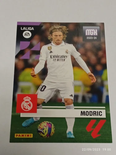 Cromos sueltos de deportes de coleccionismo originales Panini fútbol Real Madrid