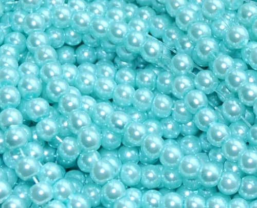 Perlen-, Perlen Strang Glas