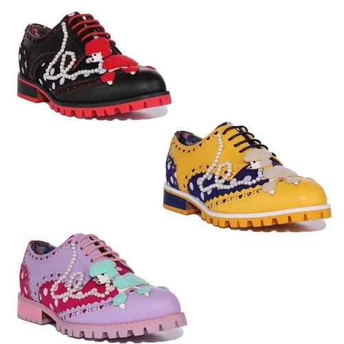 Scarpe da ginnastica nere Irregular Choice per donna