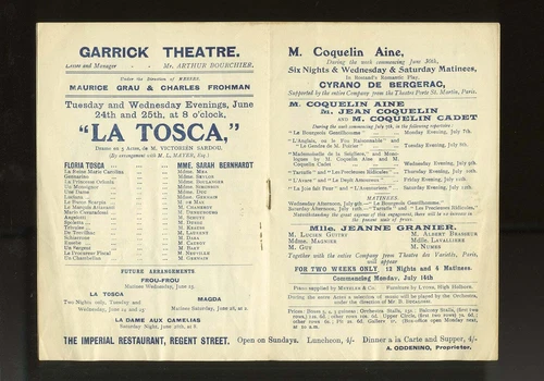 Theater-, - Oper- & - Konzert Zirkus-, Programme & Programmhefte-Memorabilia