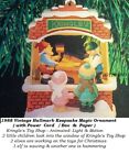 1988 Vintage Hallmark Keepsake Animated Ornament Kringle's Toy Shop Light Motion