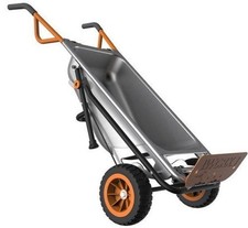 WG050 WORX AeroCart: 8-in-1 Multi-Function WheelBarrow Yard Cart