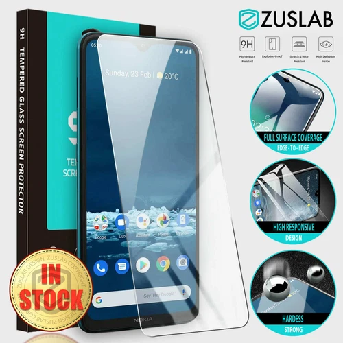Clear Tempered Glass Screen Protectors for Nokia Mobile Phones