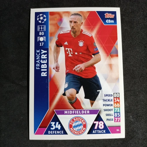 Cromos sueltos de deportes de coleccionismo originales Topps, fútbol, Temporada 2018
