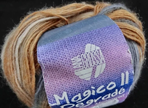 Handarbeits-Garne LANA GROSSA Farbverlaufswolle Häkeln