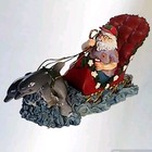 1998 Coastal Nautical Beach Bum Santa  Decorative figurine ornament statue