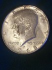 1968D Silver Kennedy Half Dollar Major Mint Error Split Planchet