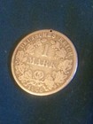 1876 Silver German Mark