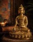 Antique Asian bronze figure