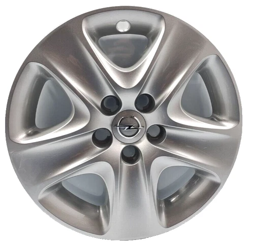 Tapacubos y aros embellecedores tapacubos Opel color plata para ruedas de coche