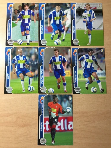 Cromos sueltos de deportes de coleccionismo Panini, fútbol, Temporada 2005
