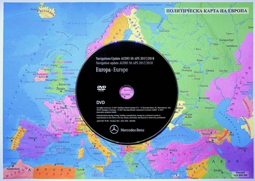 Mercedes-Benz GLK-Klasse DVD Navigationssoftware & Karten für GPS-Systeme im Auto