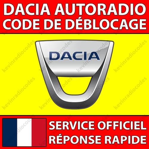 Unités principales de systèmes stéréo DAB pour véhicules Dacia
