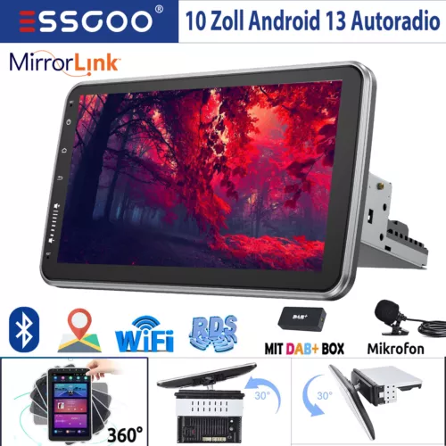 Einbaubare 1-DIN-Navigationsgeräte mit Android und Bluetooth fürs Auto