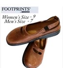 Footprints by Birkenstock  Unisex Jersey  Leather Shoes Women’s Size 9 / Men 7