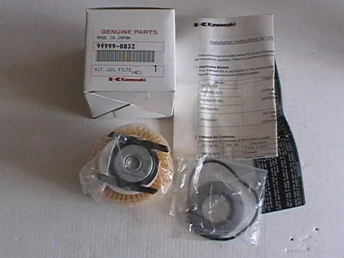 Kawasaki Motorcycle & Scooter Oil Filters without Performance Part
