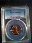 1962-D Lincoln Memorial Penny Certified PCGS MS66RD Coin
