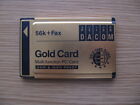PSION DACOM Gold Card 56k + Fax Multi-function PC Card S99-2318-2 - No Cable