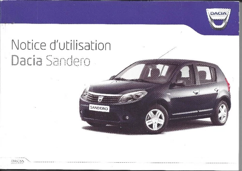 Manuel d'utilisation de constructeur et opérateur Dacia
