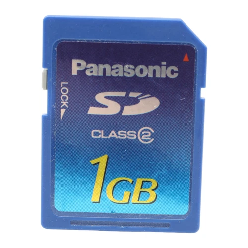 Tarjetas de memoria Panasonic SD para cámaras de vídeo y fotográficas
