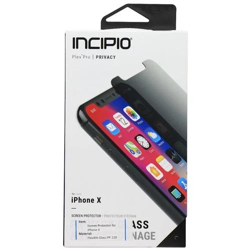 Incipio Tempered Glass Screen Protectors for Apple iPhone X