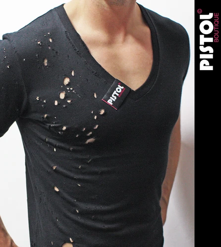 T-shirts noirs pour homme