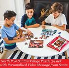 North Pole Santa Village xmas Puzzle 3 pk Personalized Video Message from Santa