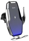 HOCO Car wireless charger and phone holder “S14 Surpass” for dashboard Silver