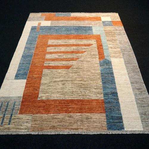 Moderne Wohnraum-Teppiche mit geometrischem Muster fürs Esszimmer