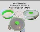 Weight Watchers collapsible Microwave Steamer Vegetables Fish & More Pre-Owned 