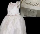 Cinderella Brand C40023D flower Girl Full Leight Formal Princess Dress Size 6