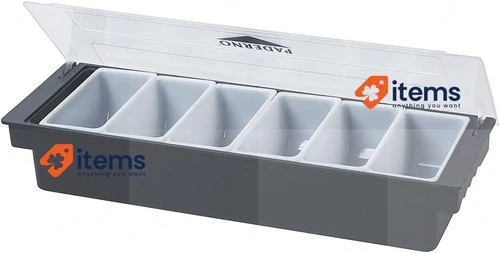 Contenedores de almacenamiento de alimentos de plástico Paderno