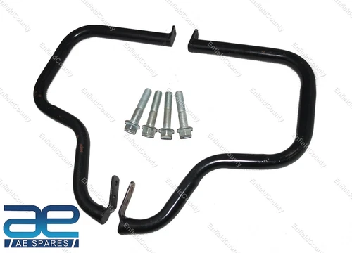 Black Motorcycle & Scooter Engine Guards & Crash Bars with Performance Part