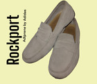 Rockport Adiprene by Adidas Suede Leather Penny Loafer Moccasin Mens Shoes 11.5