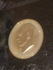 1974-S Silver Cameo Proof Eisenhower Dollar Stunning Bulls Eye Rainbow Toning!