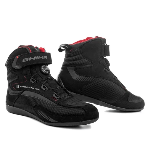 Black Motorcycle & Powersports Boots & Shoes