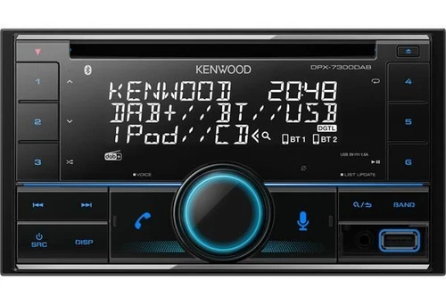 Unités principales de systèmes stéréo bluetooth Kenwood double DIN pour véhicules