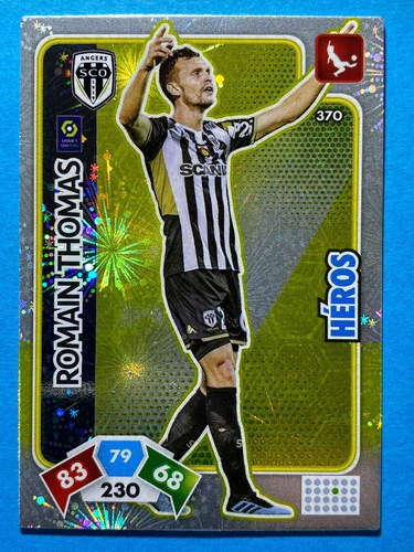 Cartes football à l'unité à collectionner sportives