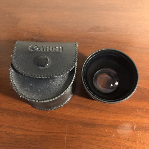 Lentes de cámara Canon auxiliar/conversión de 37 mm se ajusta al frente del objetivo