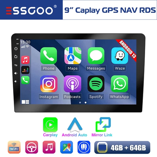 Autoradio e frontalini da auto con sistema operativo Android GPS