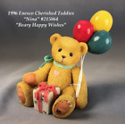 1996 Enesco Cherished Teddies “Nina” #215864 Beary Happy Wishes Event Figurine