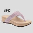 Vionic Women's 8 Pacific Hightide wedge Platform Comfort Heel Sandal Flip flop 